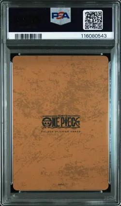 2024 ONE PIECE GOLDEN PLAYING CARDS THE STRAW HAT CREW MONKEY D. LUFFY PSA 9 - Image 2