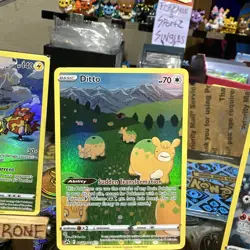 Pokemon TCG 5 Card Trainer Gallery Lot Holo Deoxys Ditto - Image 3