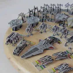 Star Wars PocketModel TCG 40 Ships/Vehicles and 350+ Cards - Lot 2 - Image 3