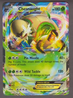 Chesnaught EX XY18 Black Star Promo - Pokemon Card XY 2014 LP - Image 1