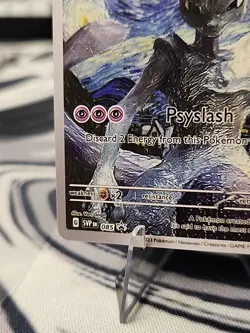 Pokemon Mewtwo Starry Night Van Gogh Beautiful Moon ACG Star Trading Card NM FS - Image 5