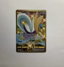 Pokemon TCG Cresselia Gold Secret Rare Evolving Skies Holo Card 228/203 - Image 1