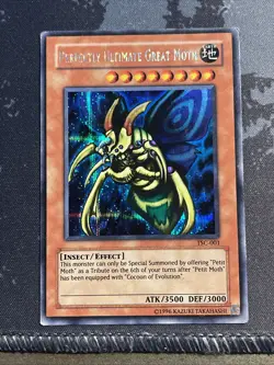 Perfectly Ultimate Great Moth (The Sacred Cards) TSC-001 Yu-Gi-Oh! Video Game... - Image 1