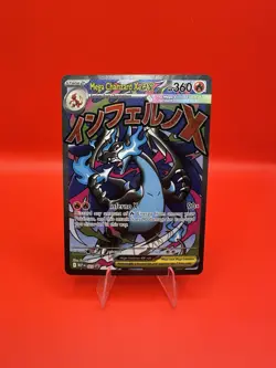 Pokemon Card - Mega Charizard X ex - Promo MEP023 Phantasmal Flames UPC Full Art - Image 1