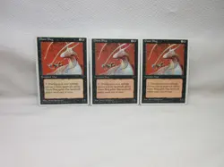 GIANT SLUG X3 MAGIC THE GATHERING CHRONICLES VINTAGE Trading Card #322 - Image 2