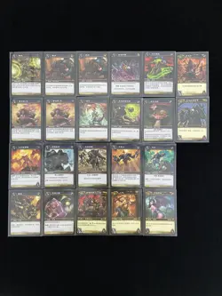 Blizzcon World Of Warcraft Card Game S.Chinese Stone Form War Stomp Lot*22 FF - Image 1
