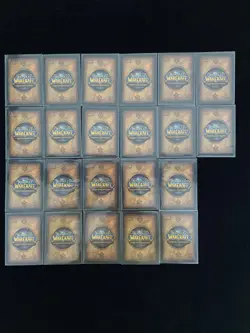Blizzcon World Of Warcraft Card Game S.Chinese Stone Form War Stomp Lot*22 FF - Image 2