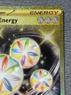 Reversal Energy 266/182 Hyper Rare Gold Full Art Texture Holo Pokemon Card NM - Image 5