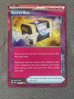 Secret Box 163/167 Ace Spec Pokemon Card Rare Holo Twilight Masquarade NM+ - Image 1