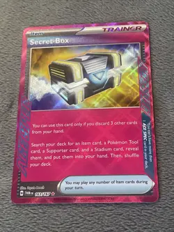 Secret Box 163/167 Ace Spec Pokemon Card Rare Holo Twilight Masquarade NM+ - Image 2