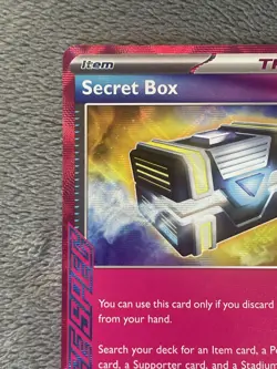 Secret Box 163/167 Ace Spec Pokemon Card Rare Holo Twilight Masquarade NM+ - Image 4