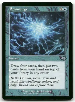 Brainsurge (Retro Frame) #399 MTG Modern Horizons 3 NM X1 - Image 1