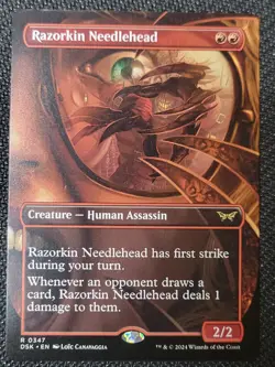 Razorkin Needlehead (Borderless) Duskmourn: House of Horror Regular - Image 1