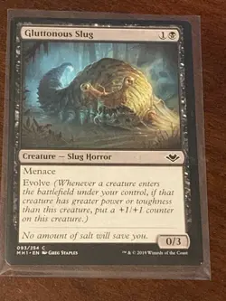 Magic the Gathering Modern Horizons Gluttonous Slug - Image 1