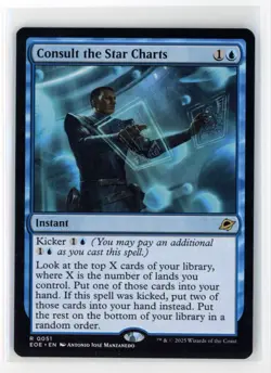 MtG EOE Consult the Star Charts #51 Non-Foil - Image 1