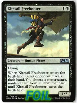 Kitesail Freebooter FOIL 107 Uncommon Core Set 2021 NM MTG - Image 1