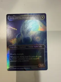 Aang, Swift Savior (0298) (Borderless) Avatar Last Airbender Foil - Ships Now! - Image 2