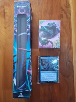 MagicCon 2025 Exclusive Bundle Chrome Mox Playmat + Deck Box + Sleeves + Pin MTG - Image 2