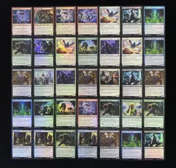 2025 Magic The Gathering MTG Marvel Spm EN Foil #C 0012 #C 0004 Lot*35 KM035 - Image 1