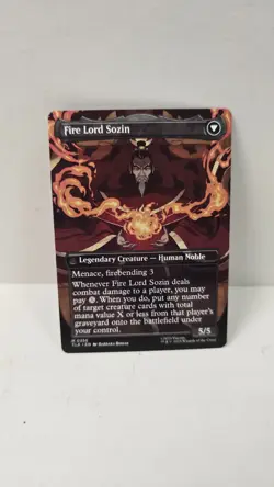 The Rise of Sozin 0356 Borderless - MTG Magic Avatar: The Last Airbender - Image 1