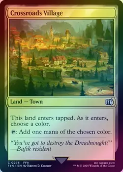 4x Crossroads Village - Foil - Final Fantasy - FIN C 0276 - Image 1