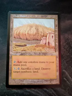 Dust bowl Mtg Mercadian Masques Light Play 316/350 - Image 1