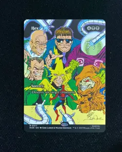 2025 Magic The Gathering MTG Marvel EN #M 0017 Borderless Hex 5 GAV - Image 1