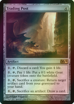 MTG Trading Post Foil ** Magic 2014 ** English (NM) - Image 1