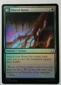 Shared Roots *FOIL Uncommon* Magic MtG x1 Avatar: The Last Airbender - Image 1