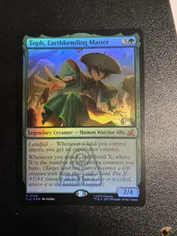 MTG - NM - FOIL - Toph, Earthbending Master - Avatar: The Last Airbender - Image 1