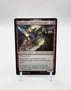 Hobgoblin, Mantled Marauder Uncommon Magic The Gathering Marvel's Spider-Man 80 - Image 1
