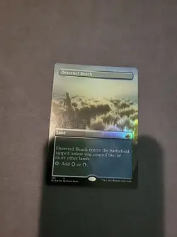 Deserted Beach (Borderless) Innistrad: Midnight Hunt Foil - Image 1