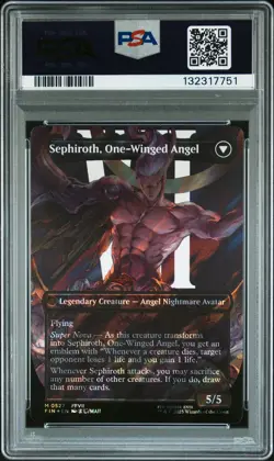 2025 MTG FF SURGE SEPHIROTH, FABLED SOLDIER/SEPHIROTH, ONE-WINGED ANGEL PSA 10 - Image 2