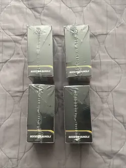 Lot of 4 - Pokemon Mega Evolution Phantasmal Flames Booster Bundle Sealed - Image 4