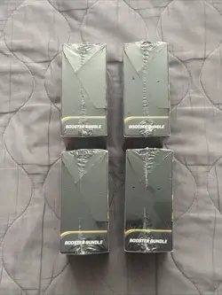 Lot of 4 - Pokemon Mega Evolution Phantasmal Flames Booster Bundle Sealed - Image 5