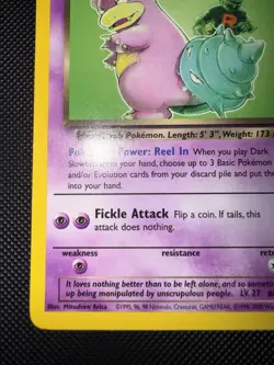 Pokemon TCG Dark Slowbro 29/82 Team Rocket Unlimited Non Holo LP/NM - Image 5