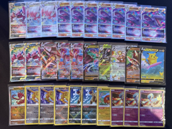 Lot of 150 Pokemon Cards V/VMAX/EX/Full Art/GX/Trainer/Holos Modern Collection - Image 3