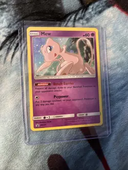 Mew SM215 | Black Star Promo Rare Holo Pokemon | LP - Image 3