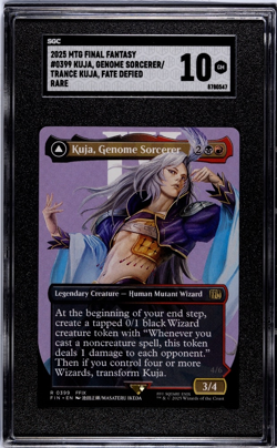 2025 MTG FINAL FANTASY - Kuja, Genome Sorcerer - BORDERLESS - SGC 10 - Image 1