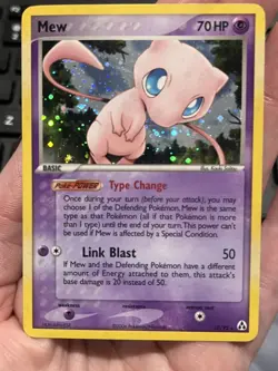 2006 Pokemon EX Legend Maker Mew Holo #10/92 - Image 1
