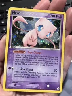2006 Pokemon EX Legend Maker Mew Holo #10/92 - Image 3