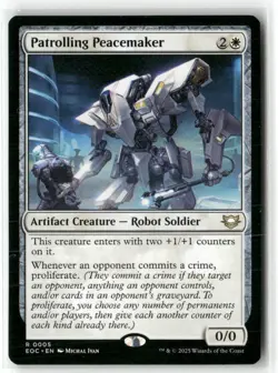 Patrolling Peacemaker Commander: Edge of Eternities Regular - Image 1