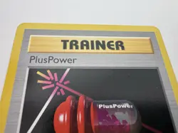 Pokemon TCG PlusPower Base Set 84/102 Regular 1st Edition Trainer - Image 5