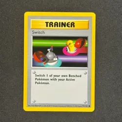Switch 095/102 Base Set (Shadowless) Regular Pokemon TCG - Image 1