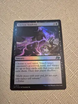 Ancient Vendetta DFT Aetherdrift MTG 75 FOIL UC M/NM 1x - Image 1