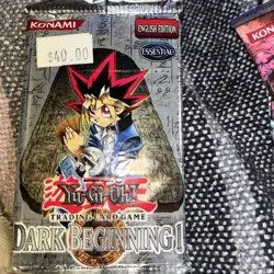 Yu-Gi-Oh Dark Beginning 1 Booster Pack Factory Sealed Unlimited Edition - Image 1