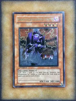 Yugioh Dekoichi the Battlechanted Locomotive RDS-EN032 Ultimate Rare 1st Ed MP - Image 1