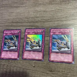 Yugioh Gladiator Beast War Chariot - TDGS-EN074 Super Rare Duelist Genesis NM x3 - Image 2