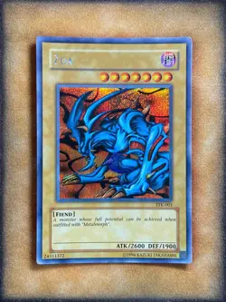 Yugioh Zoa TFK-001 Parallel Secret Rare LP - Image 1