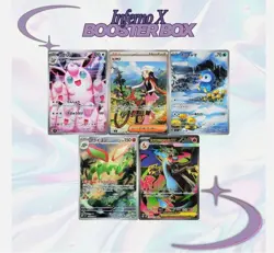 2025 Pokemon TCG Card Game Japanese Inferno X Booster M2 Band Shrink - - Image 2